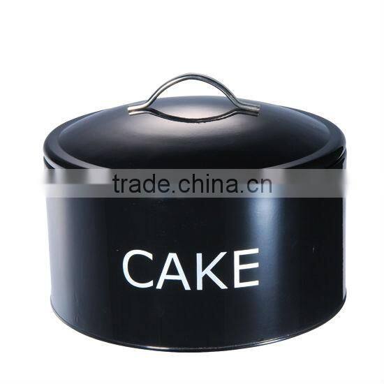 Metal stacking bin set for cake and confectionery storage high-capacity & spacing saving