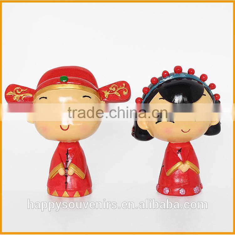 Lovely cheap resin cow piggy coin bank for kids