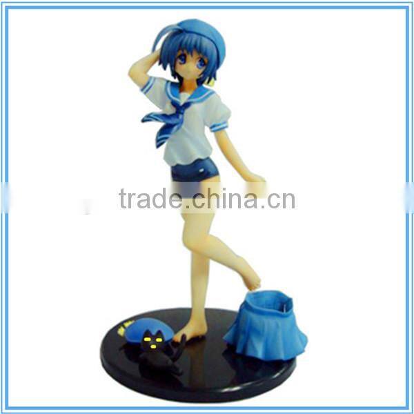 Guohao hot sale Custom resin naked japan girl , anime mini sex doll