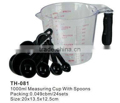500ml plastic measuring cup with spoon