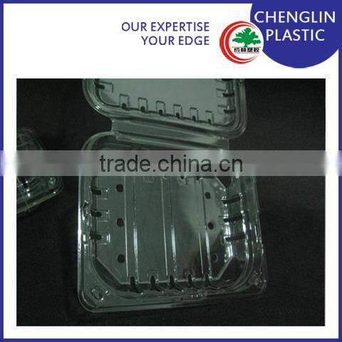 disposable blister plastic container food