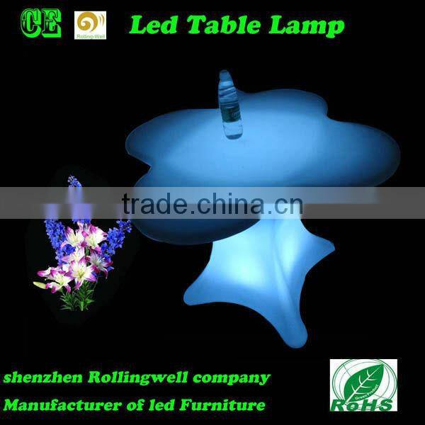 plastic led lighting Table For Pub