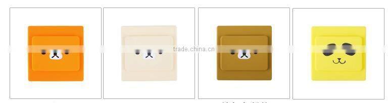 Popular silicone colorful switch cover rubber switch cover switch lid