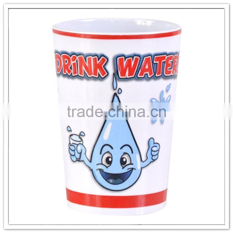 A5 melamine safety baby cartoon print dinnerware with giftbox packed