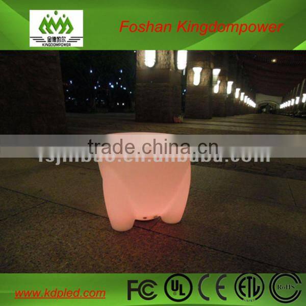 Color changing light up led colorful seat