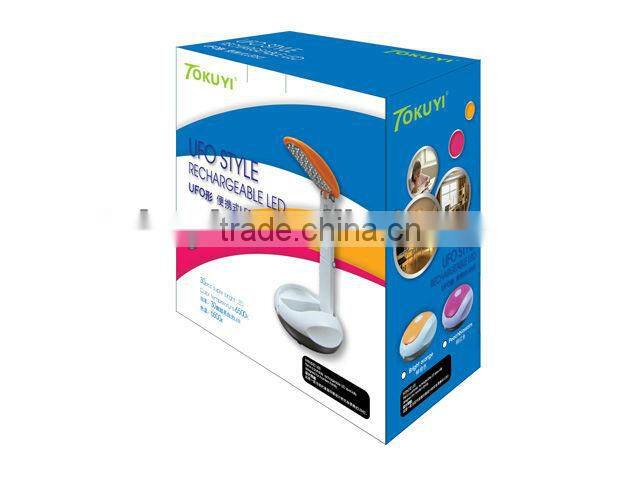 Battery operated led folding children reading lamp