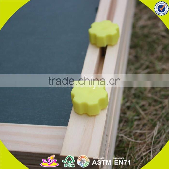 2017 wholesale baby wooden sketchpad toys mini kids wooden sketchpad toys, educational children wooden sketchpad toys W12B095