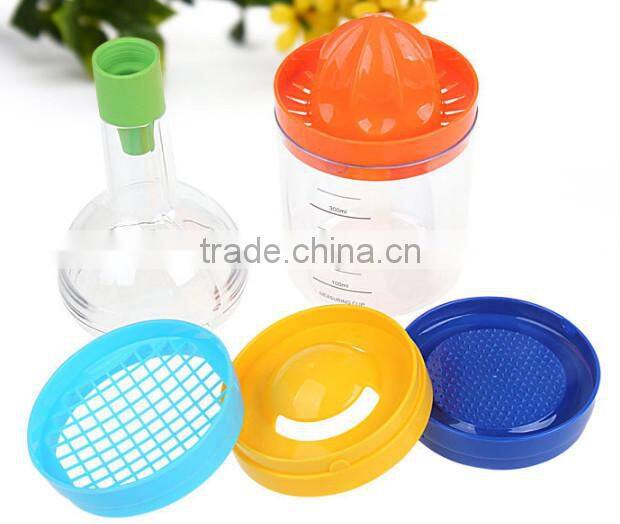 Creative Bottle Shape 8 in 1 Multifunction Kitchen Tools Set