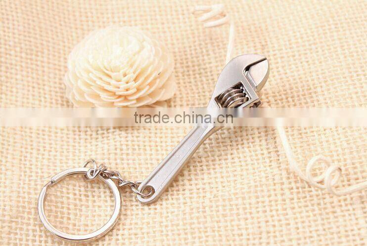 Mini Adjustable Spanner Tool with key chain , Promotional mini tool