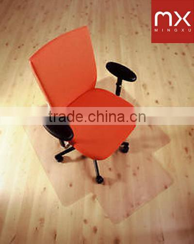 Polycarbonate Office Desk Chair Mat Lip * Hard Wood Floor PVC Free Computer Mat