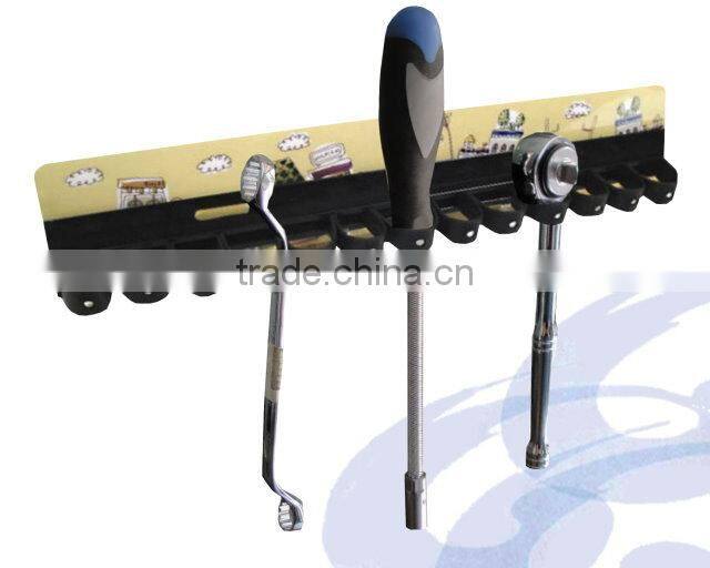 Mini Tool Holder Storage Rack with Magic Tape For Hand Tools