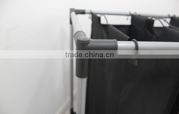 FACTORY SALE!!! Hotel and home usage triple laundry sorter without ironing board/4lift-off fableable landry sorter good quality