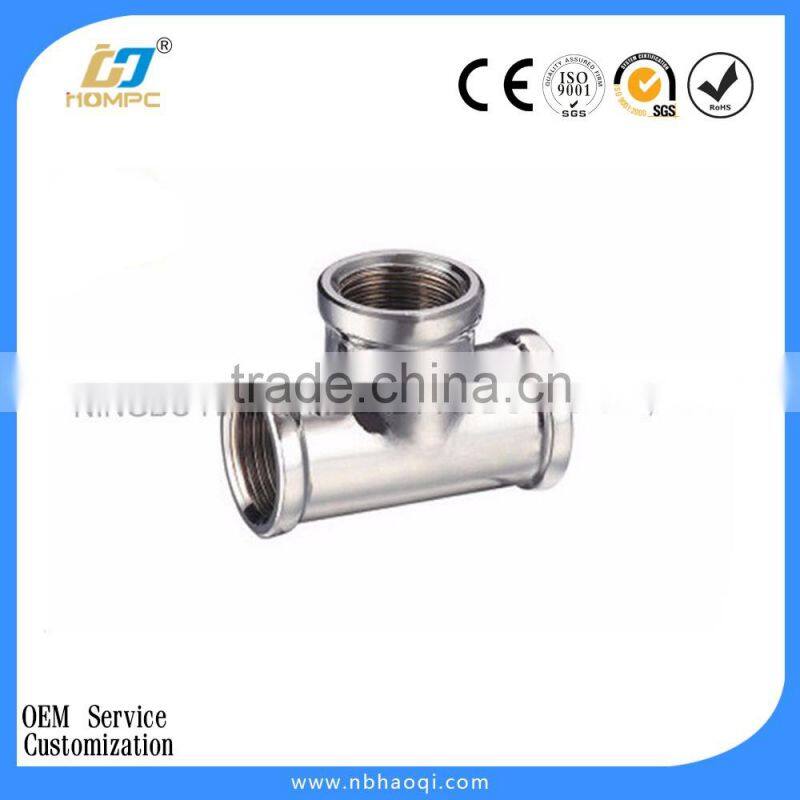 Hot Sale 2015 Brass Tee Joint Pipe Tube Pipe Fittings