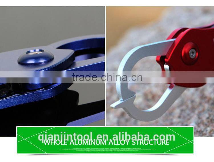 Professional stainless steel fish gripper/15/30kg scale/fish lip grip