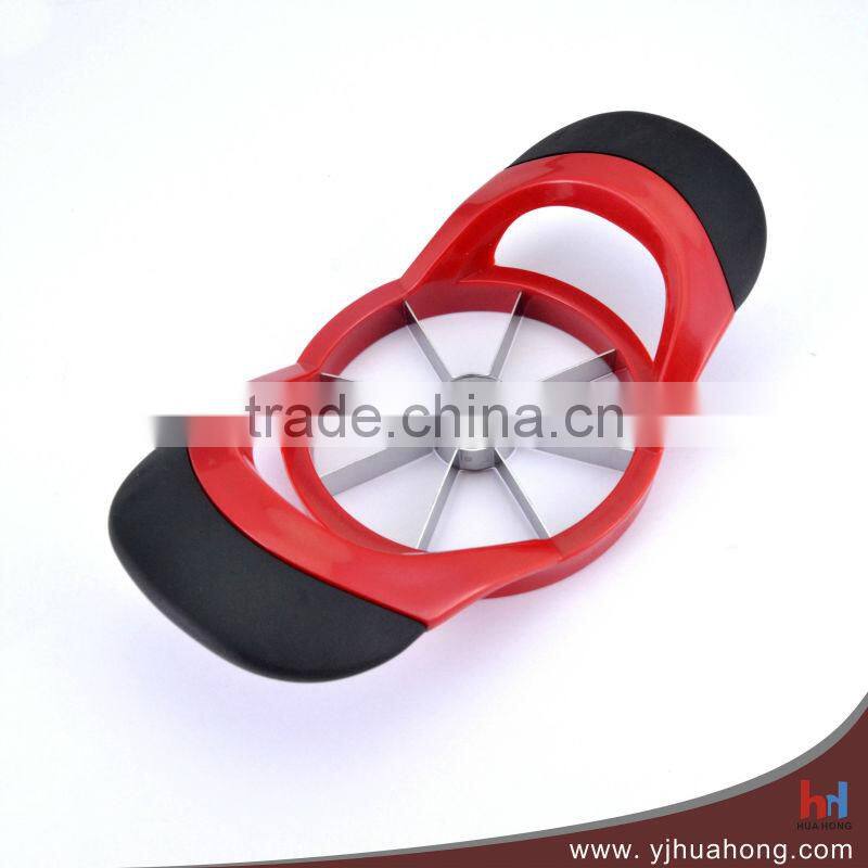 High quality plastic apple slicer with stainless steel blades (HFC-05)