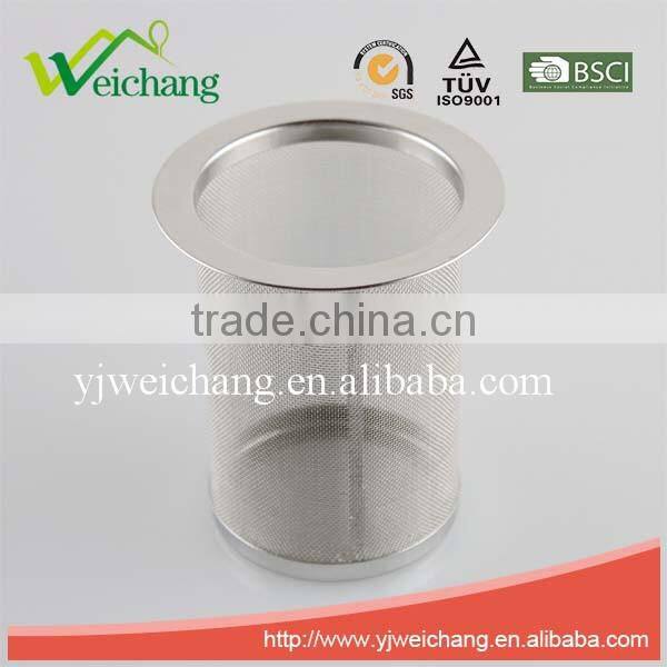 WCA186 Classic style Stainless Steel Mesh Tea Strainer Infuser - Durable and Rust Resistant