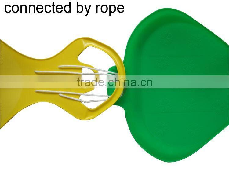 connected snow sled with rope for more person mini snow slider snow glider snow sledge