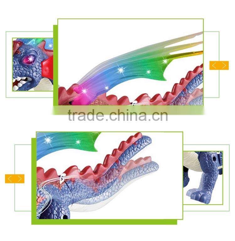 New dinosaur plastic battery operated plastic dinosaur toys