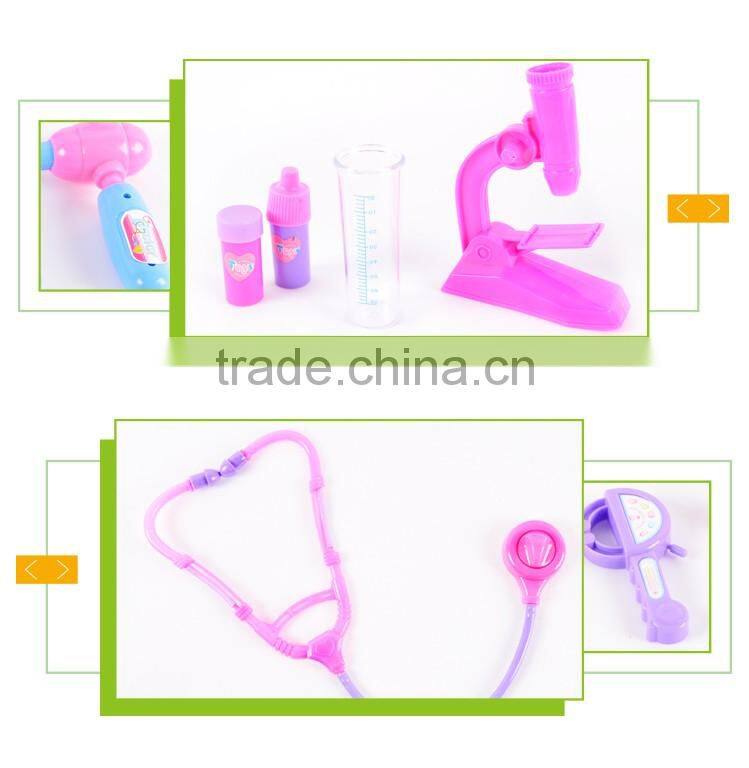 Hot sell toy plastic good quailty toys kids playing doctor stories