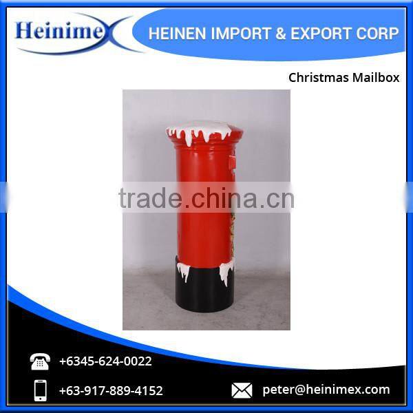 Popular Fibreglass Large Christmas Mailbox
