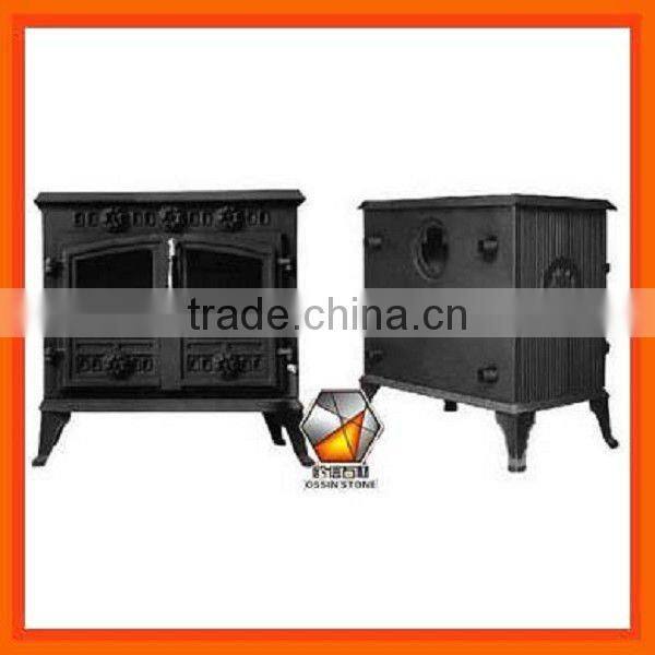 Wood Burning Stove Type Cast Iron Fireplaces