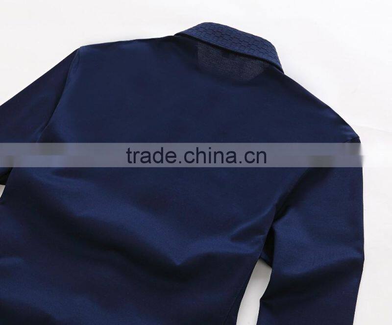 mens long sleeve hign design class fashion cotton polo t shirt