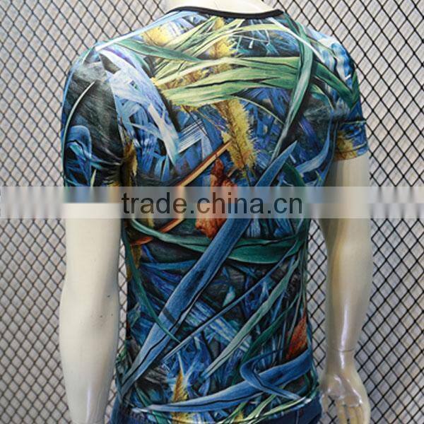 Wholesale Bulk Cheap T-shirt For Printing Customized 100% polyester plain Sublimated T-shirts