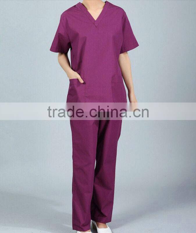 2015 nurse uniform scrubs OEM servise