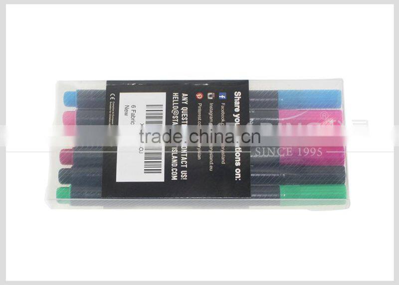 Kearing Permanent Fabric markers for T shirt/shoes/Clothes DIY painting #FM106