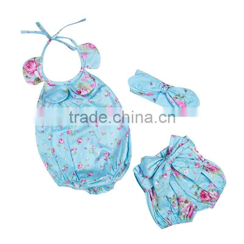Factory supply baby romper set Wholesale kids cheap price garment boutique children girls summer clothing set