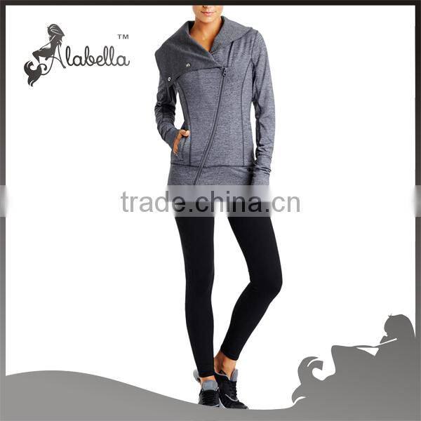 Pattern single jersey lady jacket/pattern singhle jersey women jacket