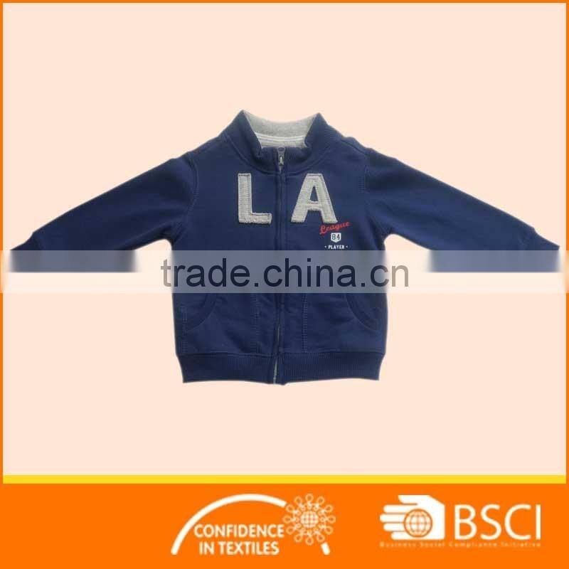 Spring And Autumn Letter Printed Soft Kids Jackets