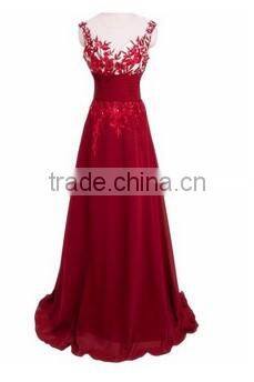 sexy nighty navy blue lace and chiffon mother of bride dress