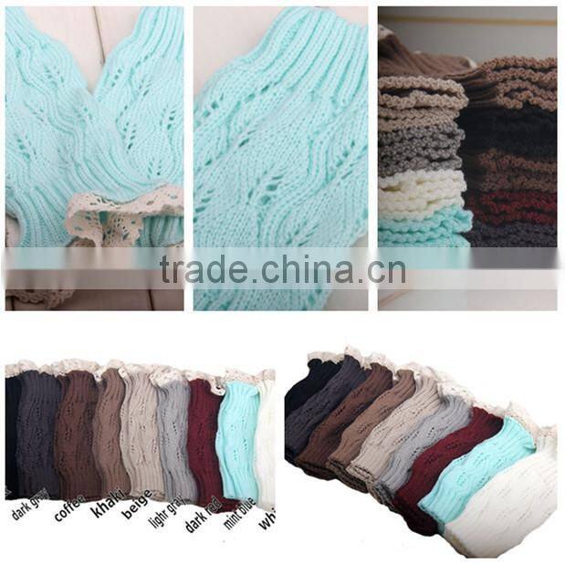 Wholesale knitting pattern women fingerless gloves