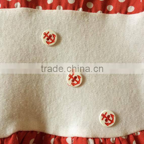 Wholesale new design polka dot children clothes baby dress pictures little girl party dresses