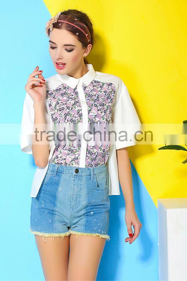 HOYUGO hot selling plain women fitted blank t-shirts women t shirt