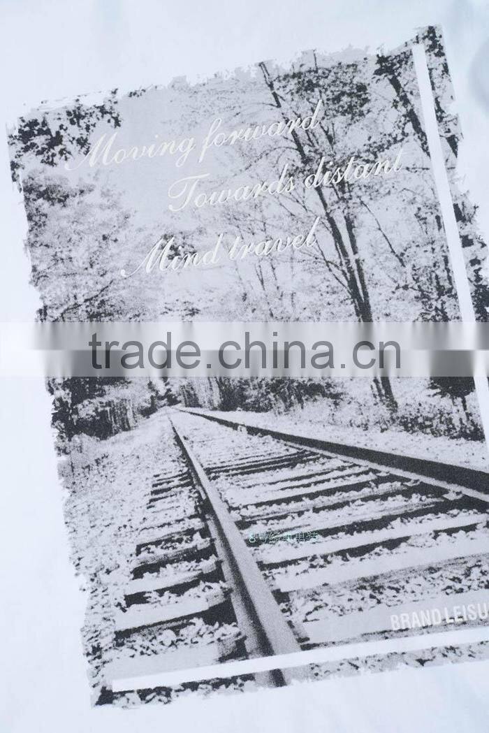 China factory t shirt custom men's shirt with long sleeve wholesale