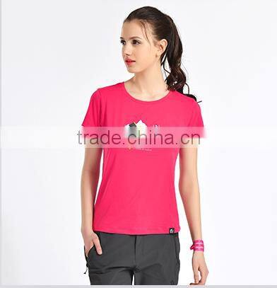 2017 new design wholesale gym wear hotsale promotional t-shirt