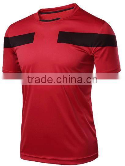 Summer Tops Mens O-neck Short Sleeve Casual Slim Sport Gym Training shirt