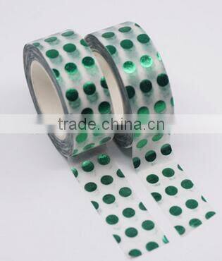 Foil Striped Washi Masking Decorative Tape