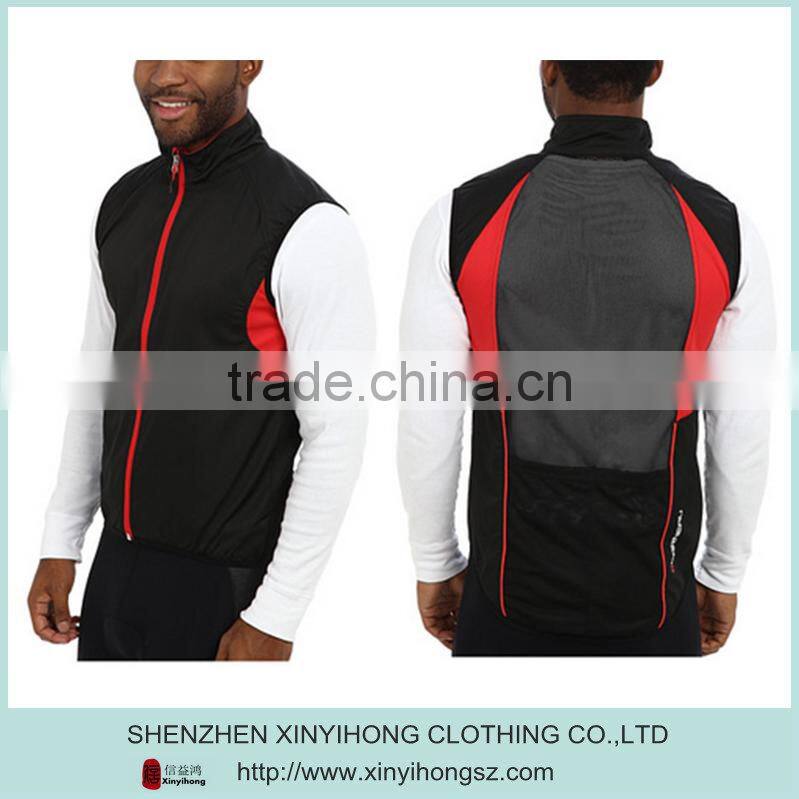 Dual back pockets inner flap Droptail hemline sports Vest