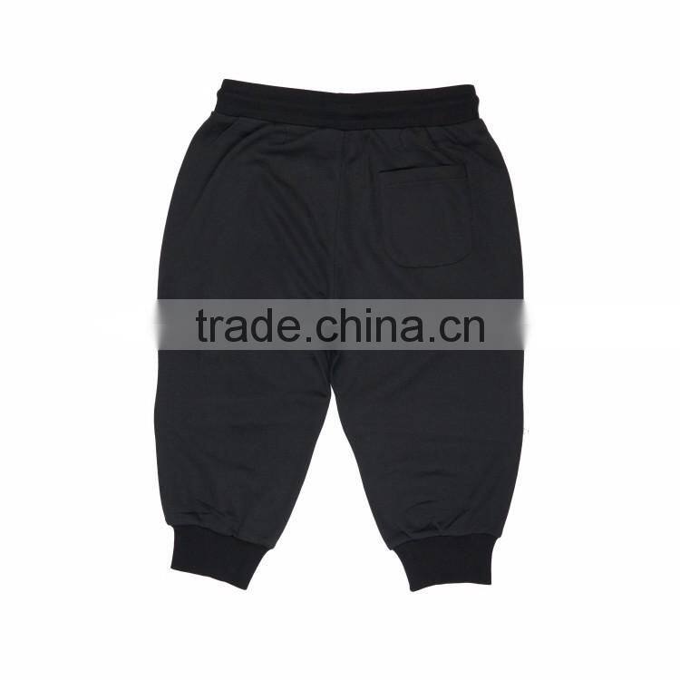 2016 hot sale high quality 4 zipper design 3/4 short pants european style fashion cheap half pants for men