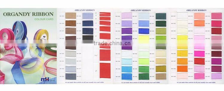 25mm Jacquard Sheer Organza Ribbon