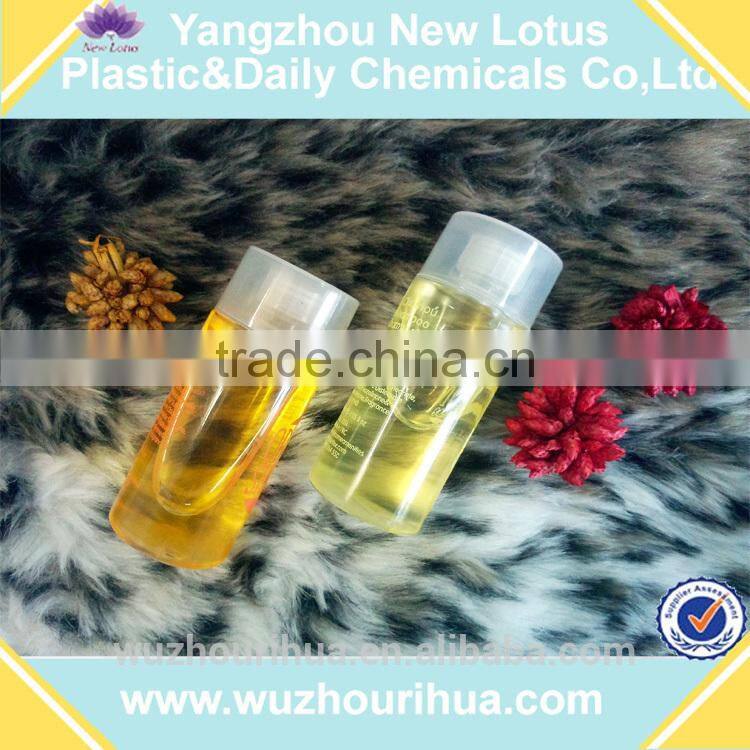 New style hotel bottle with flip flop bottle cap