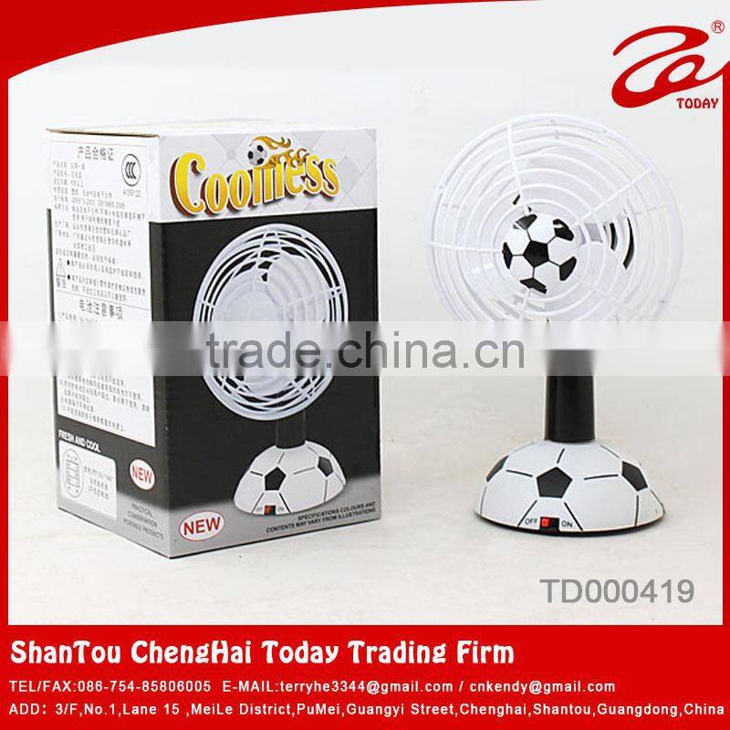 Rechargeable mini fan with USB