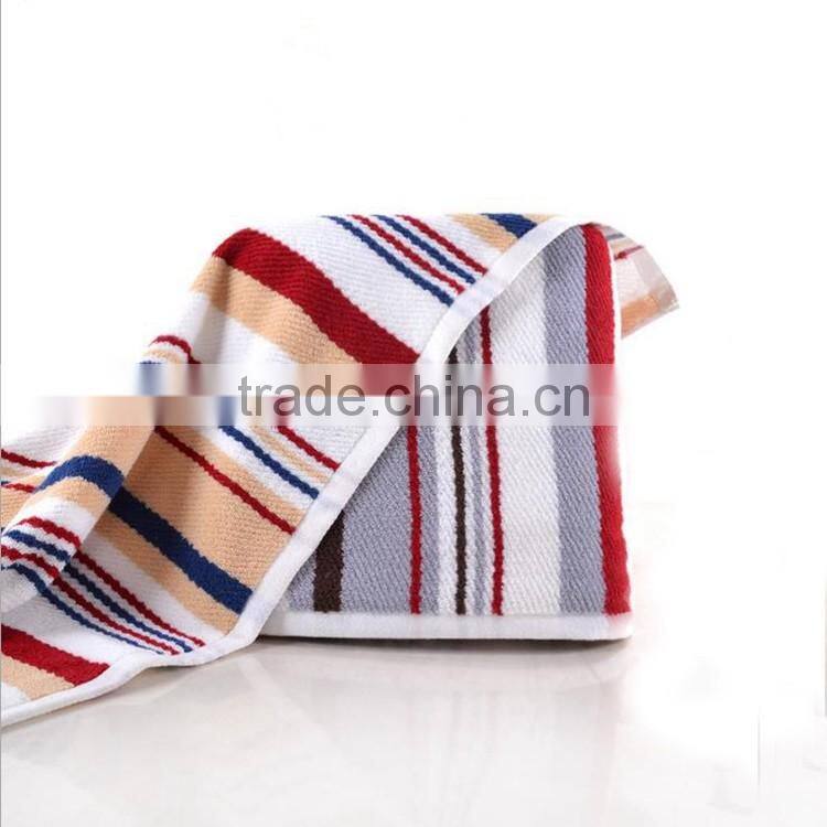32s/2 100% cotton 70x140cm & 90x180cm rainbow color bath towel