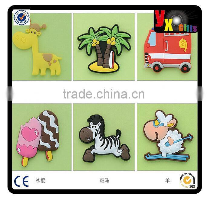 High Quality Custom colorful PVC Fridge magnets & Magnets for fridge/german world cup