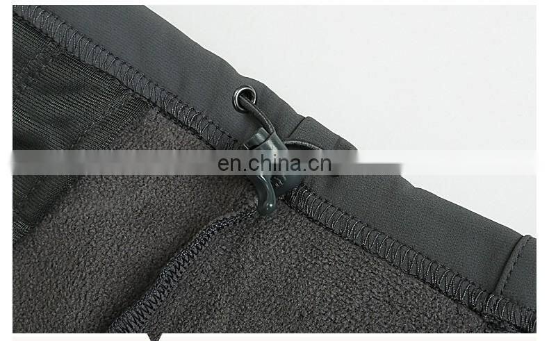 Custom Bonded Fleece Winter Softshell Jacket Breathable