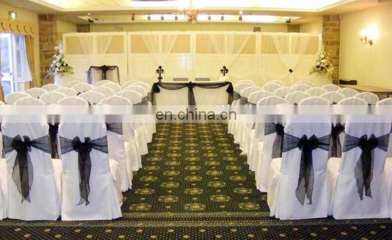 Beautiful Custom Made Banquet Flower Chair Sash