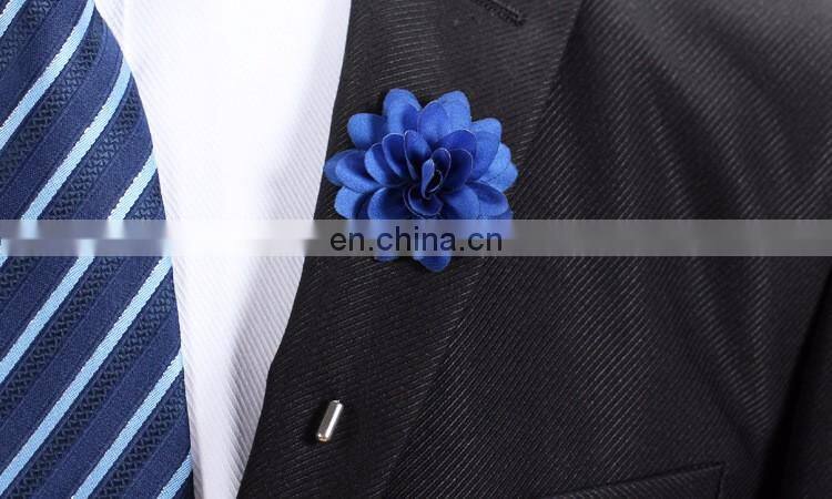 Flower Lapel Pins Brooches for Women High Quality Broches Lapel Pin For Wedding Handmade Suits Shirt Men Brooch